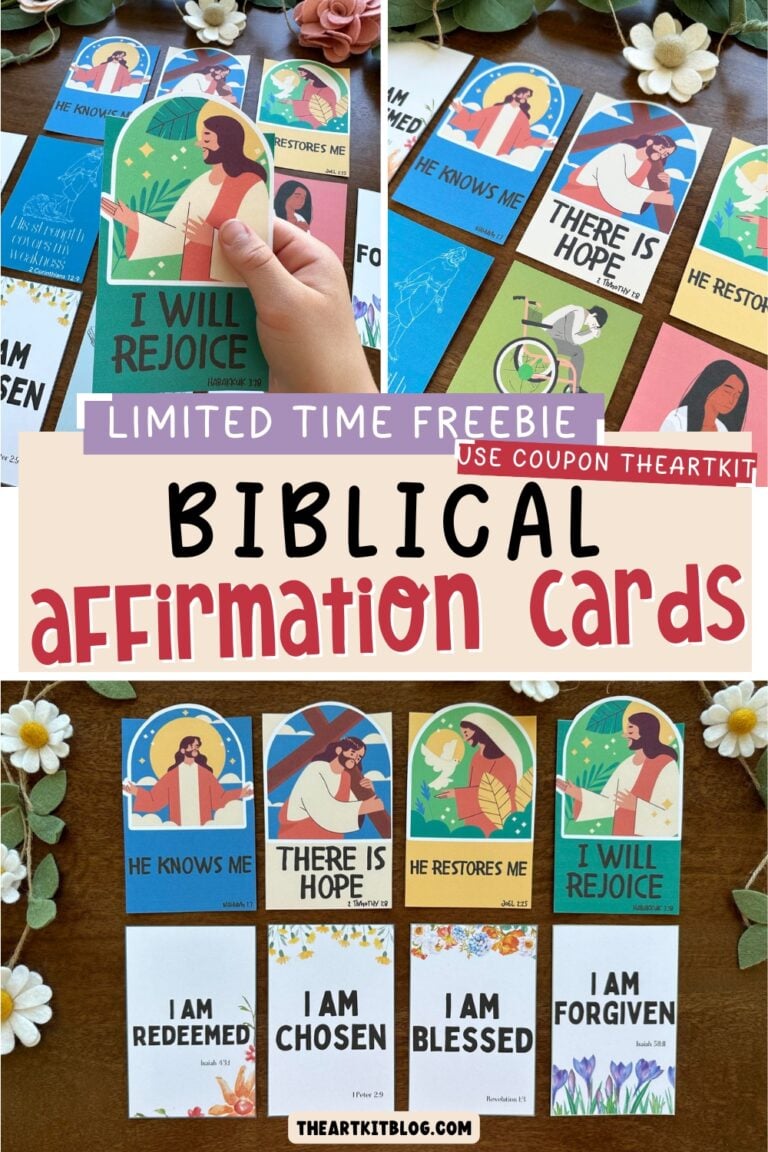 LIMITED TIME FREE PRINTABLE: Biblical Affirmation Cards!