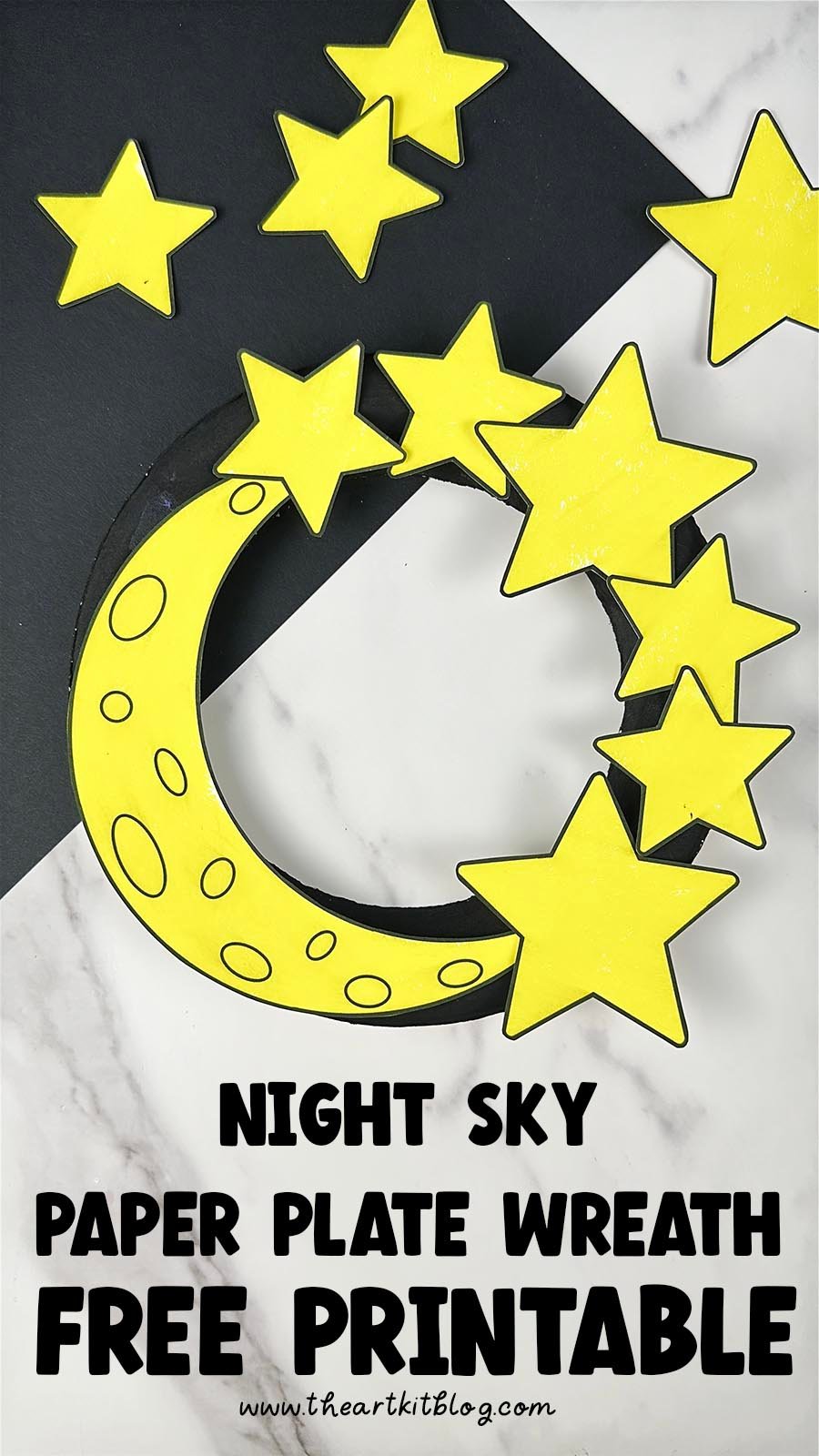 moon-stars-paper-plate-craft-printable
