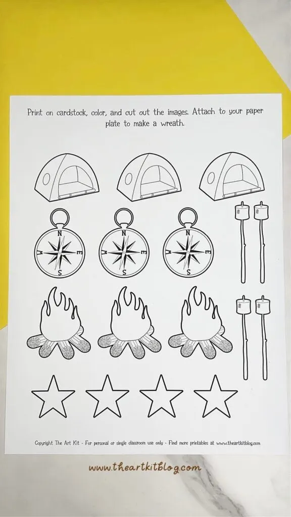 paper-plate-camping-wreath-printable-kids