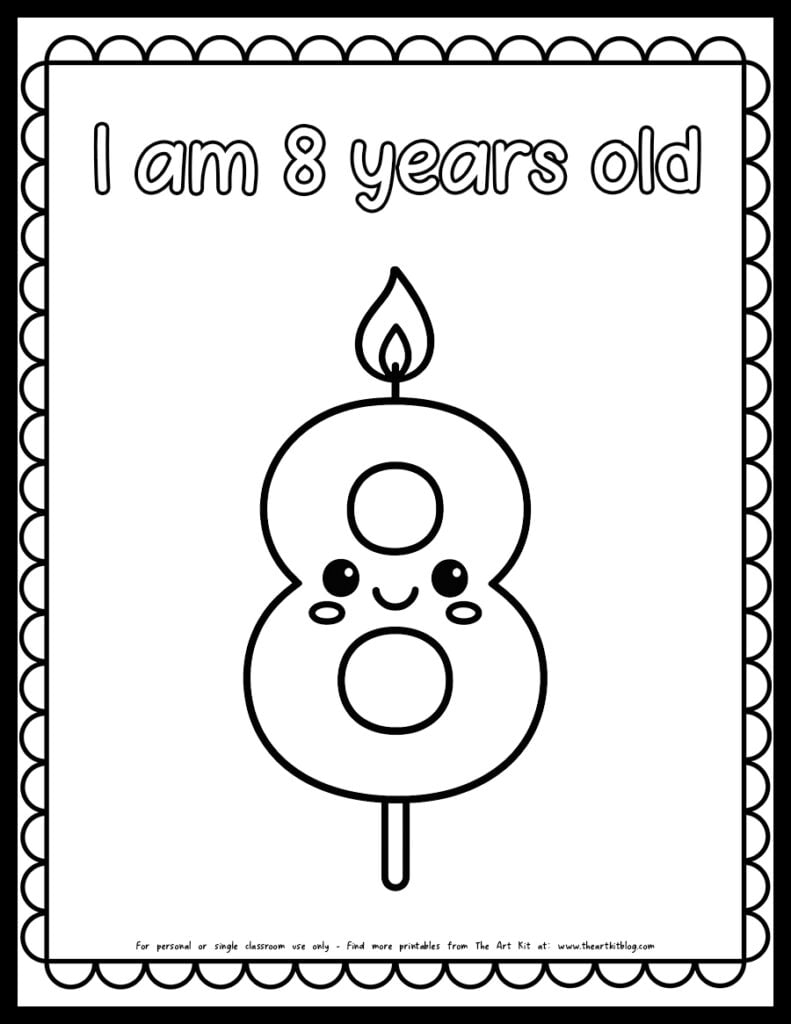 cute-i-am-8-years-old-happy-birthday-coloring-page-candle-printable copy