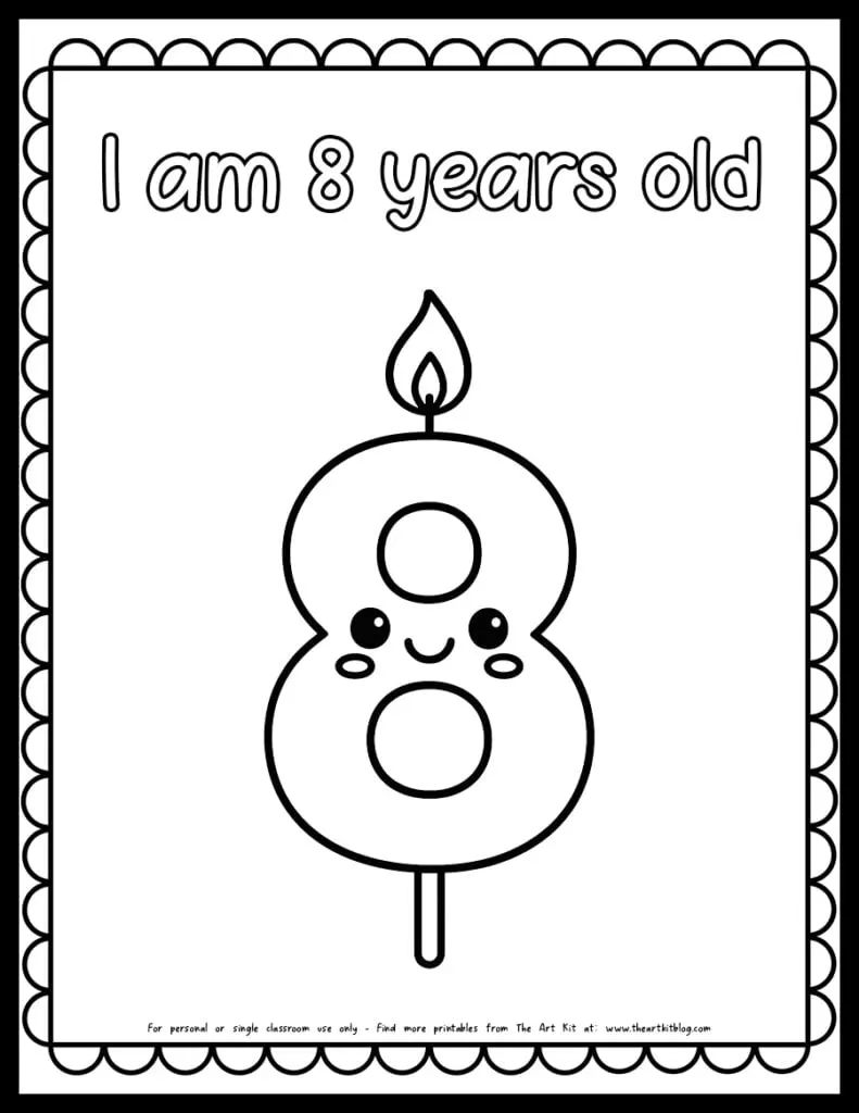 cute-i-am-8-years-old-happy-birthday-coloring-page-candle-printable copy