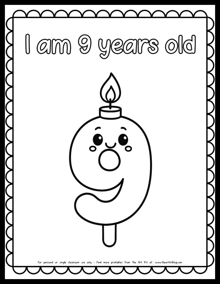 cute-i-am-9-years-old-happy-birthday-coloring-page-candle-printable copy