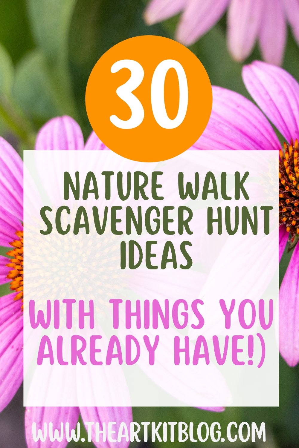 30 fun nature walk scavenger hunt ideas for kids – no supplies needed