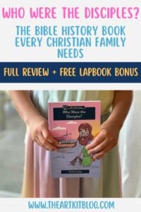 Who Were the Disciples? book cover by Danika Cooley – Christian Bible history book for kids ages 7-12