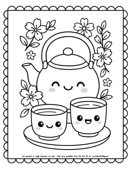 Japanese-tea-set-happy-faces-cherry-blossoms-cute-the-art-kit copy