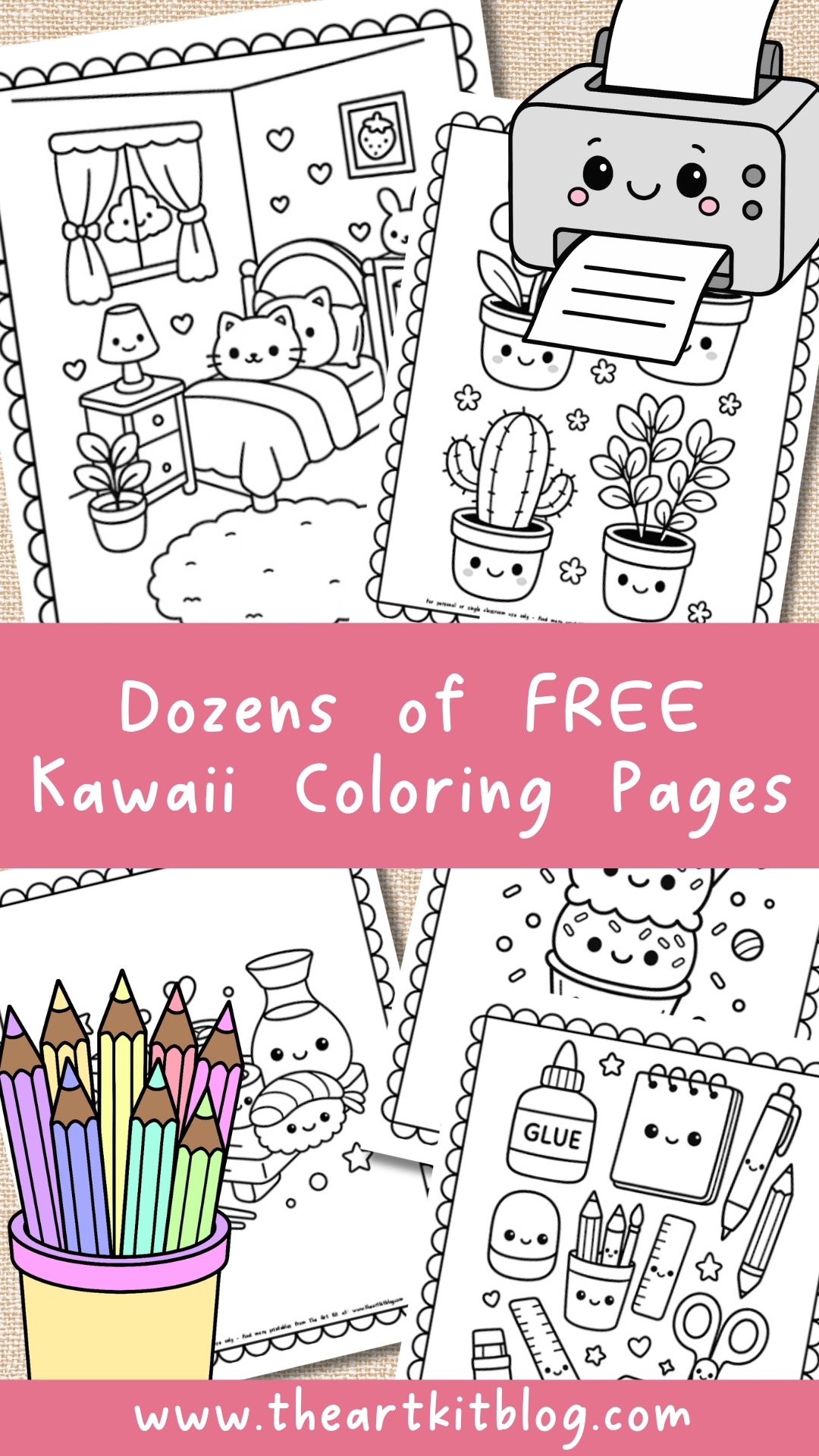 kawaii-coloring-pages