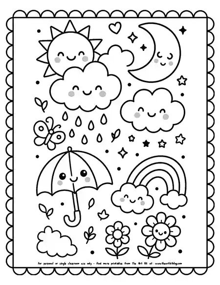 kawaii-weather-coloring page copy