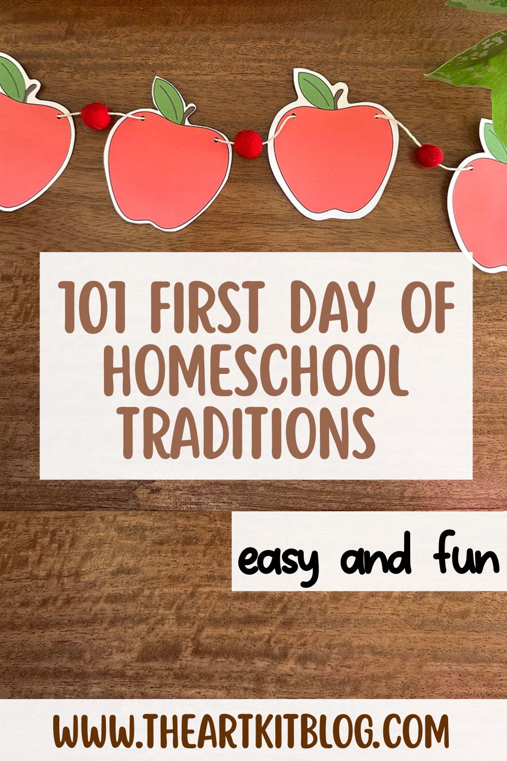 list 1st day of homeschool traditions for kids that are easy