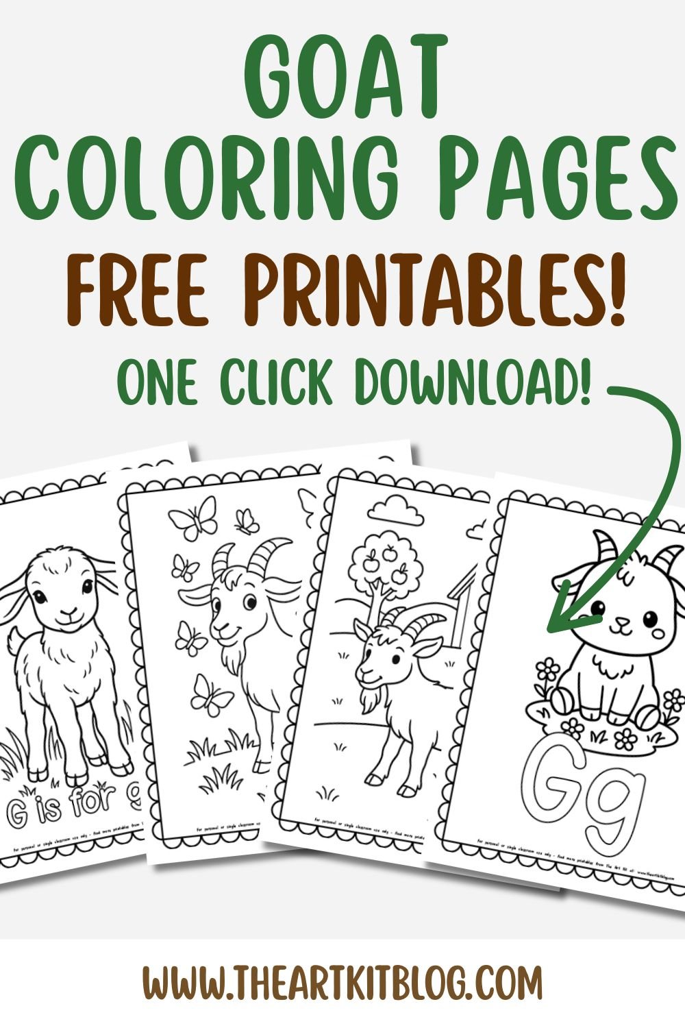 Goat Coloring Pages Free Printable