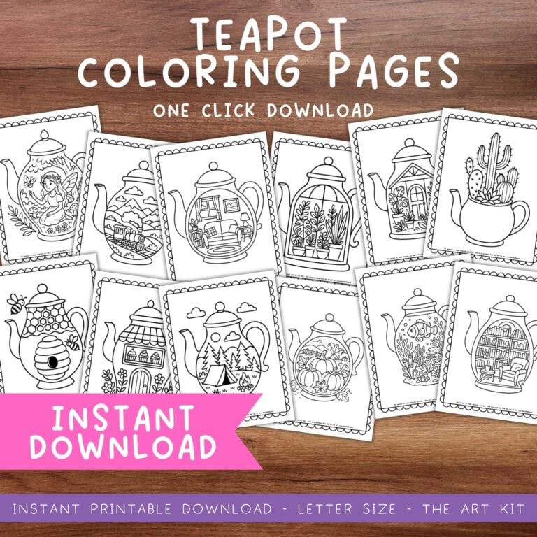 teapot-coloring-pages