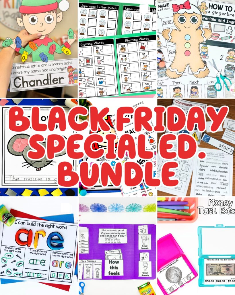 The Ultimate Black Friday SPED Bundle Every PreK–2 Teacher Needs (8,300 ...