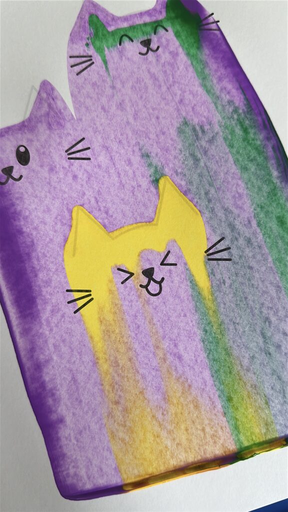 squeegee art