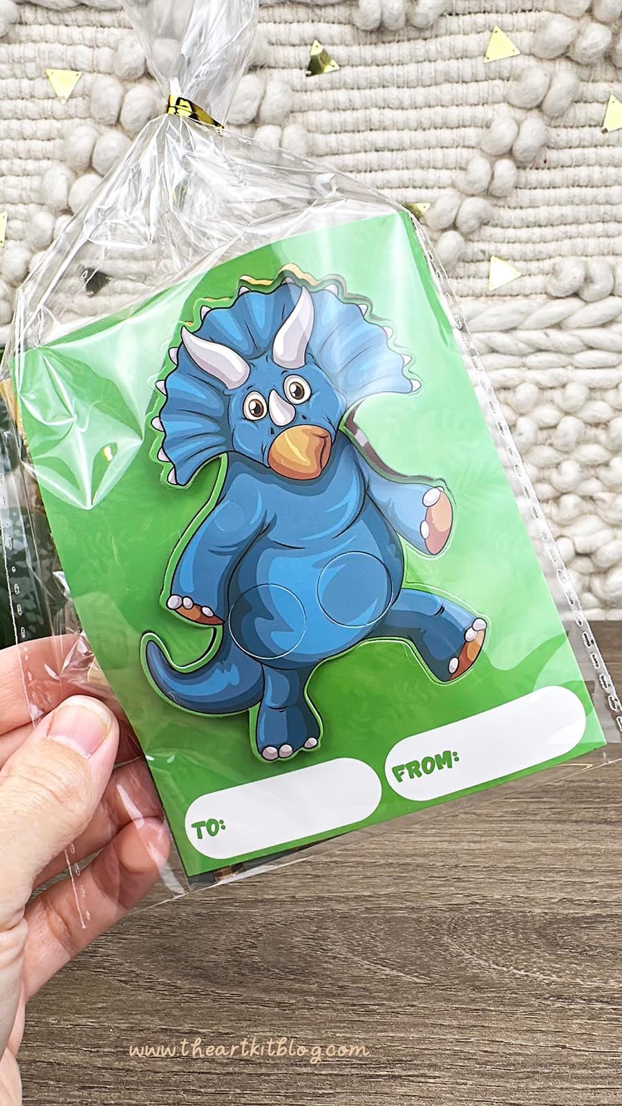 Dinosaur Valentines Day Gifts for Kids Classroom Exchanges - The Art Kit