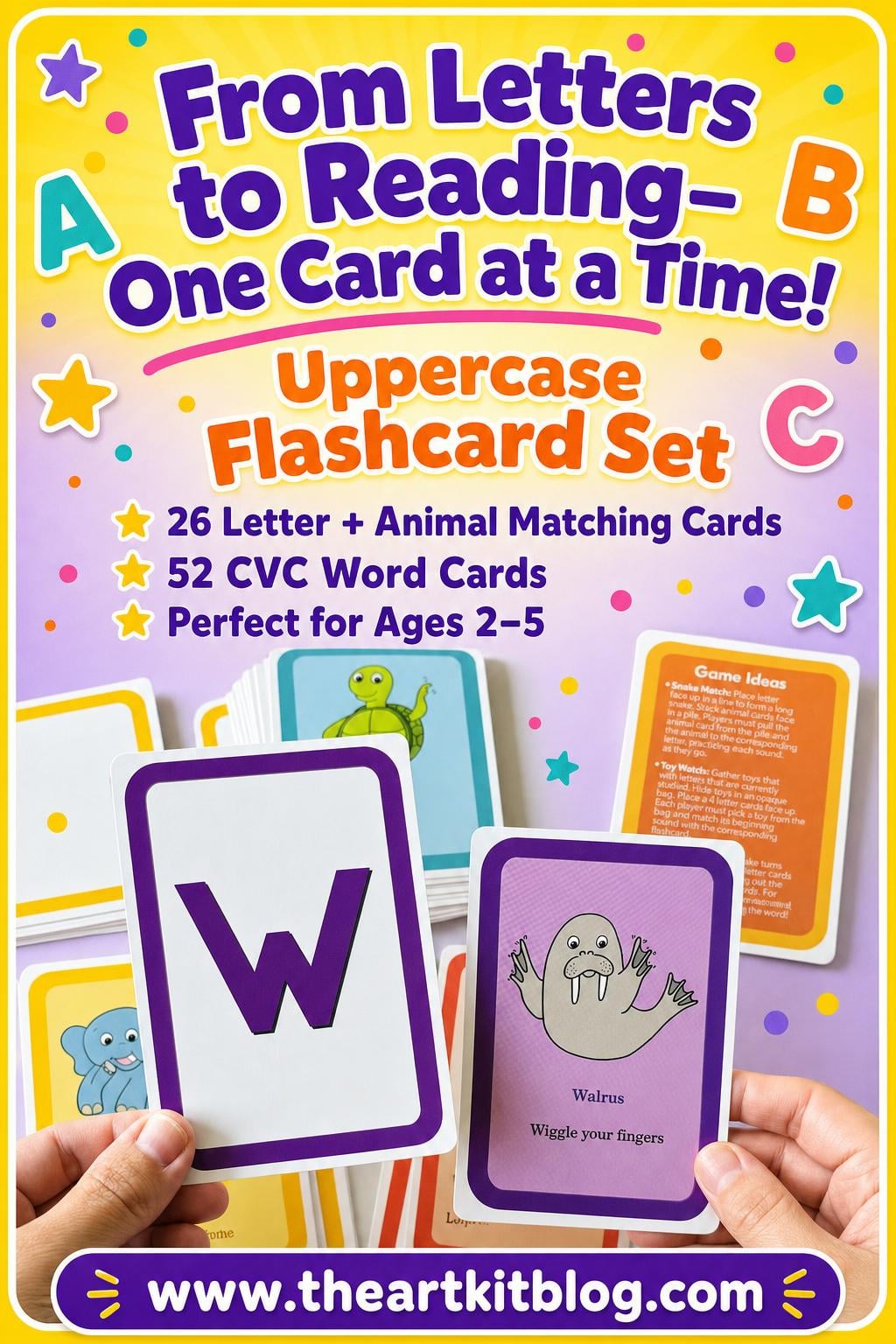 uppercase-flashcards-set